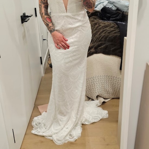 Bohemian Wedding Dress - Picture 4 of 5